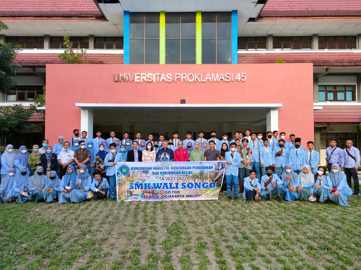 UP45 Terima Kunjungan dari SMK Wali Songo Rantau Durian Sumatera Selatan