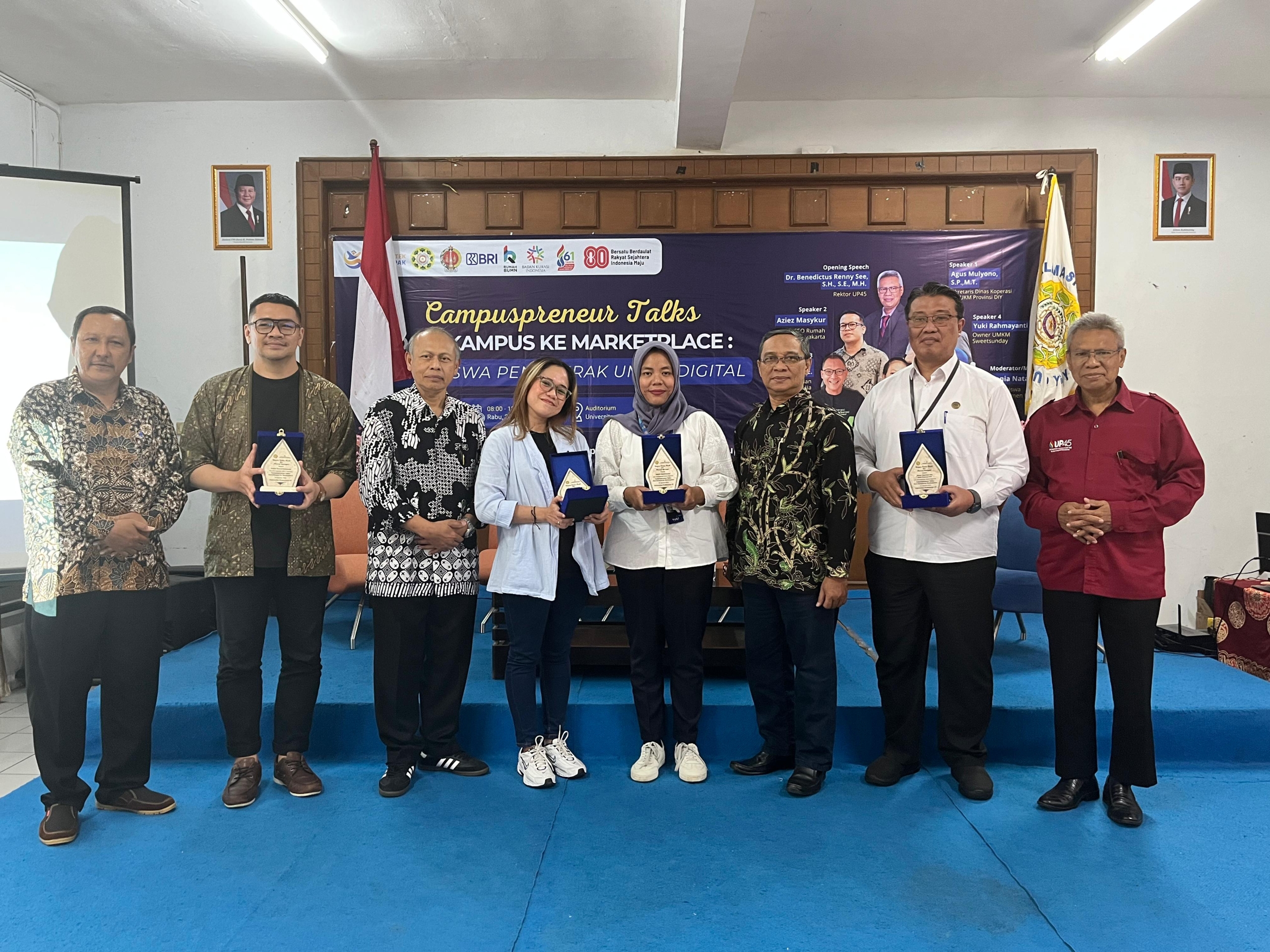 Campuspreneur Talks: Dari Kampus ke Marketplace, Mahasiswa Penggerak UMKM Digital