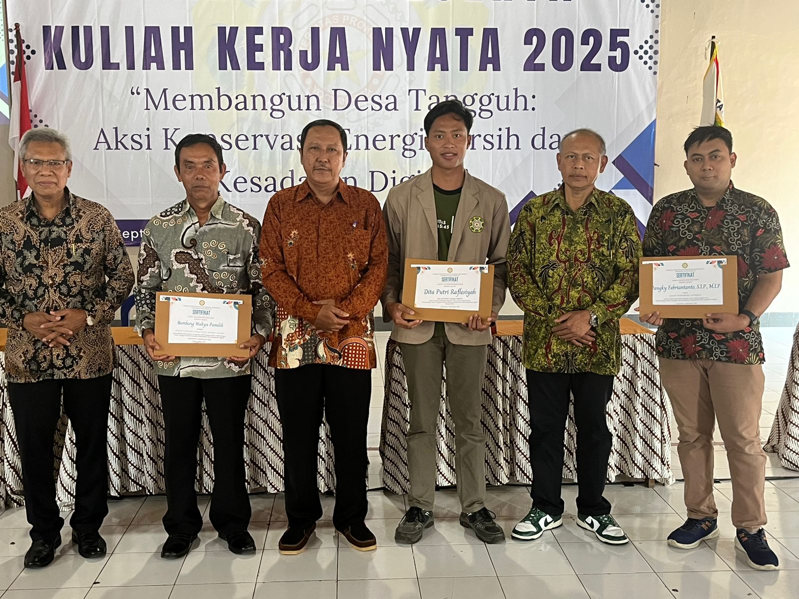 Penarikan Peserta KKN UP45 Tahun 2025 di Kalurahan Tegaltirto